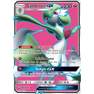 Rare Ultra Gardevoir-GX 140/147 Pokemon TCG Sun & Moon Burning Shadows