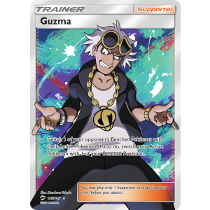 Rare Ultra Guzma 143/147 Pokemon TCG Sun & Moon Burning Shadows