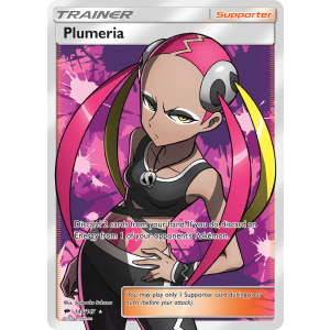 Rare Ultra Plumeria 145/147 Pokemon TCG Sun & Moon Burning Shadows