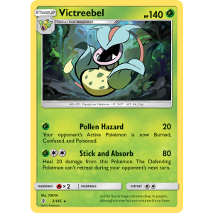 Victreebel 3/145 Pokemon TCG Sun & Moon Guardians Rising