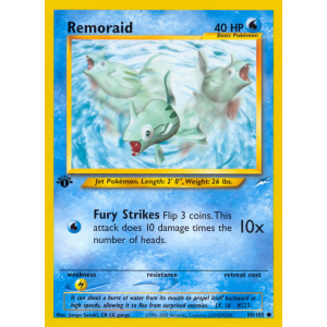 Remoraid 80/105 Pokemon TCG Neo Neo Destiny