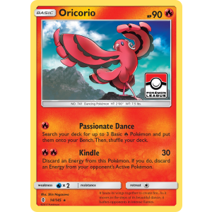 Oricorio 14/145 Pokemon TCG Sun & Moon Guardians Rising