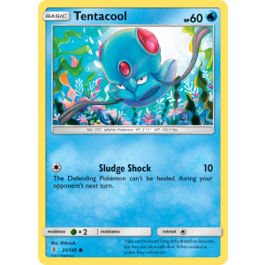 Tentacool 23/145 Pokemon TCG Sun & Moon Guardians Rising