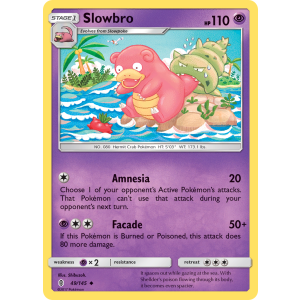 Slowbro 49/145 Pokemon TCG Sun & Moon Guardians Rising