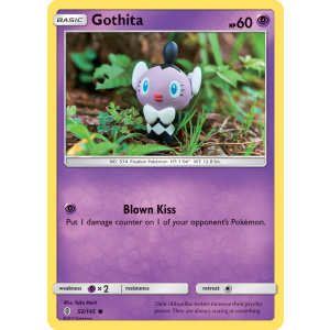 Gothita 52/145 Pokemon TCG Sun & Moon Guardians Rising