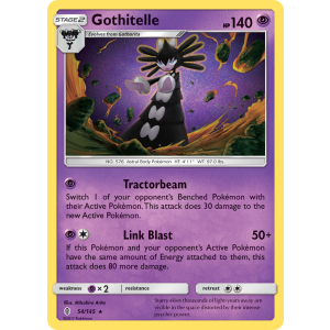 Gothitelle 54/145 Pokemon TCG Sun & Moon Guardians Rising